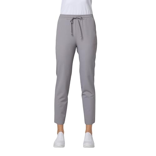 Medizal Fashion - Damen Hosen, LuXmi Medizinische Hose mit Geradem Bein, Pflege Berufsbekleidung für Arzt und Krankenschwester, Scrubs, Arbeitshose mit 3 Taschen - Tokio Grau, 3XL von Medizal Fashion