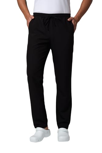 Medizal Fashion - Herren Hosen, LuXmi Medizinische Hose mit Geradem Bein, Pflege Berufsbekleidung für Arzt und Krankenschwester, Scrubs, Arbeitshose mit 3 Taschen - New York Schwarz, XL Medizal Fashion - Herren Hosen, LuXmi Medizinische Hose mit Geradem Bein, Pflege Berufsbekleidung für Arzt und Krankenschwester, Scrubs, Arbeitshose mit 3 Taschen - New York Schwarz, XL von Medizal Fashion
