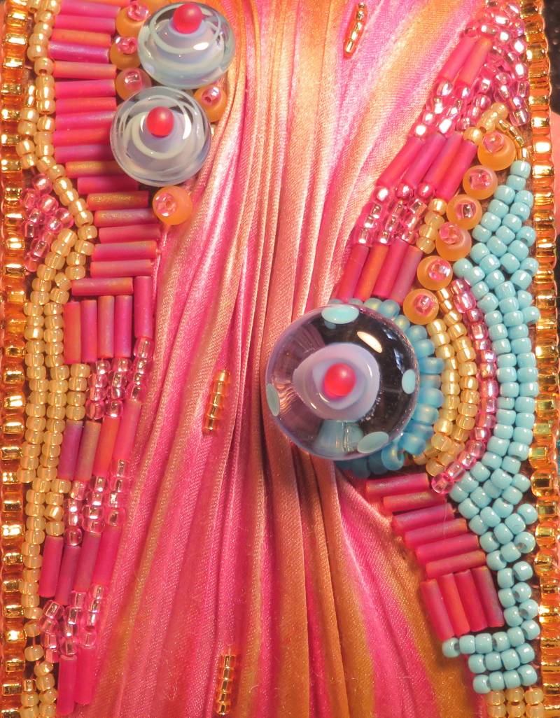 Rosa Und Blau Perle Bestickt Armband Rosa Und Blau Perle Bestickt Armband von MednisEnterprises