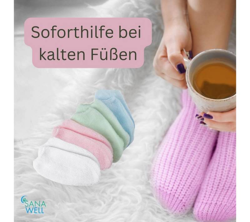 Medosan Haussocken Kuschelweiche Füßlinge, Haussocken, Einheitsgröße (7-Paar) von Medosan