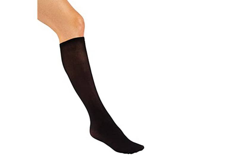 Medosan Kniestrümpfe Weitschaft Kniestrümpfe, 3er-Sparset in schwarz / Einheitsgröße von Medosan