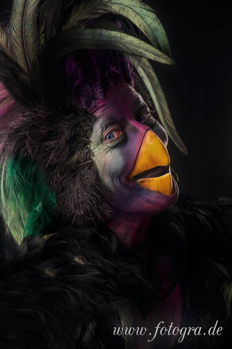 Vogel Schnabel, Silikon, Prosthetics, Silicone, Special Effects von MedusaFXStudio