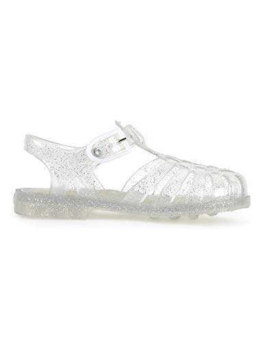 Méduse Badesandalen transparenten silver von Méduse