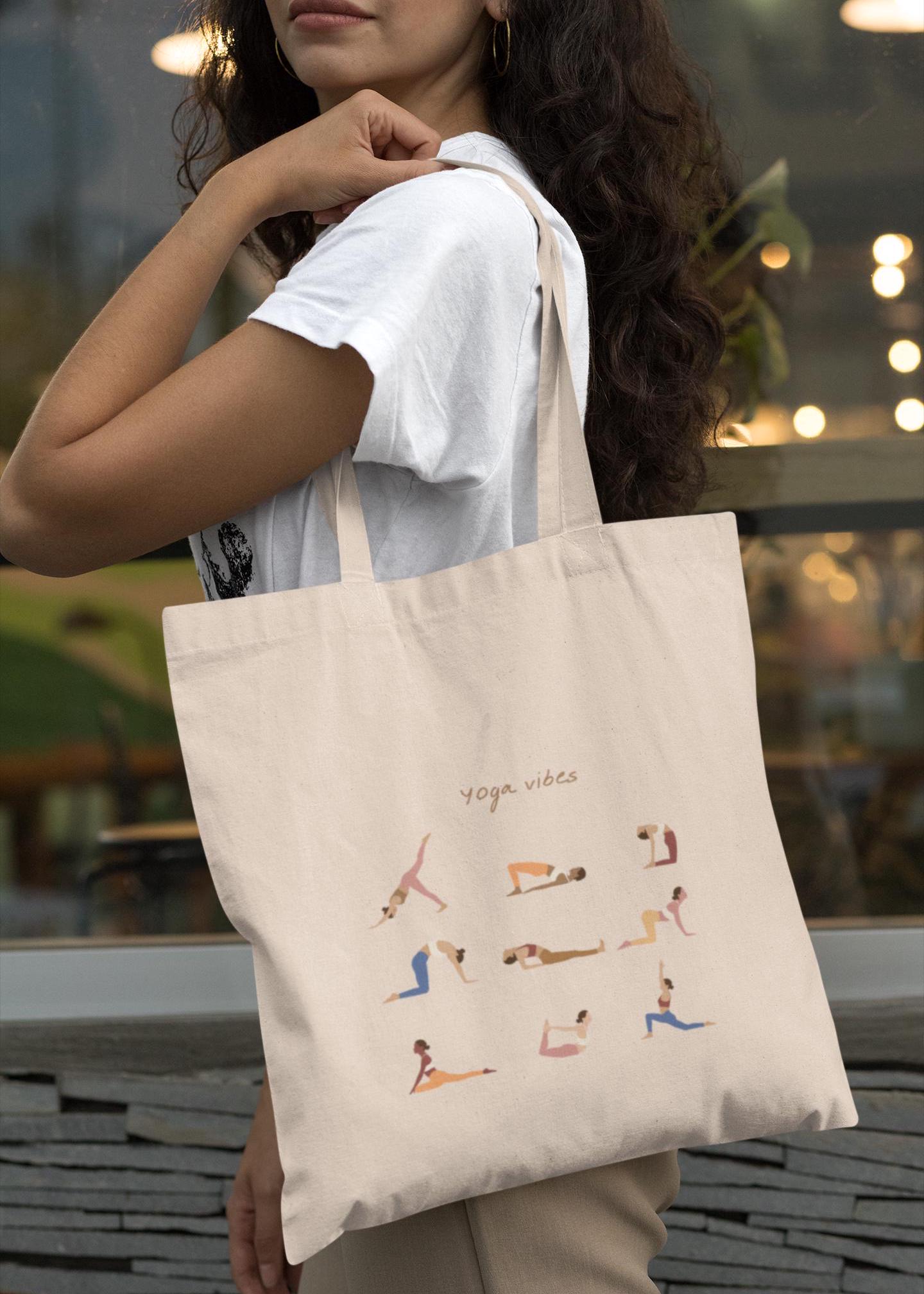 Tasche Yoga, Yoga Beutel, Jutebeutel Geschenk, Posen, Tragetasche Baumwolltasche Meditation, Tote Bag Pilates Tasche Yoga, Yoga Beutel, Jutebeutel Geschenk, Posen, Tragetasche Baumwolltasche Meditation, Tote Bag Pilates von MeedisDesigns