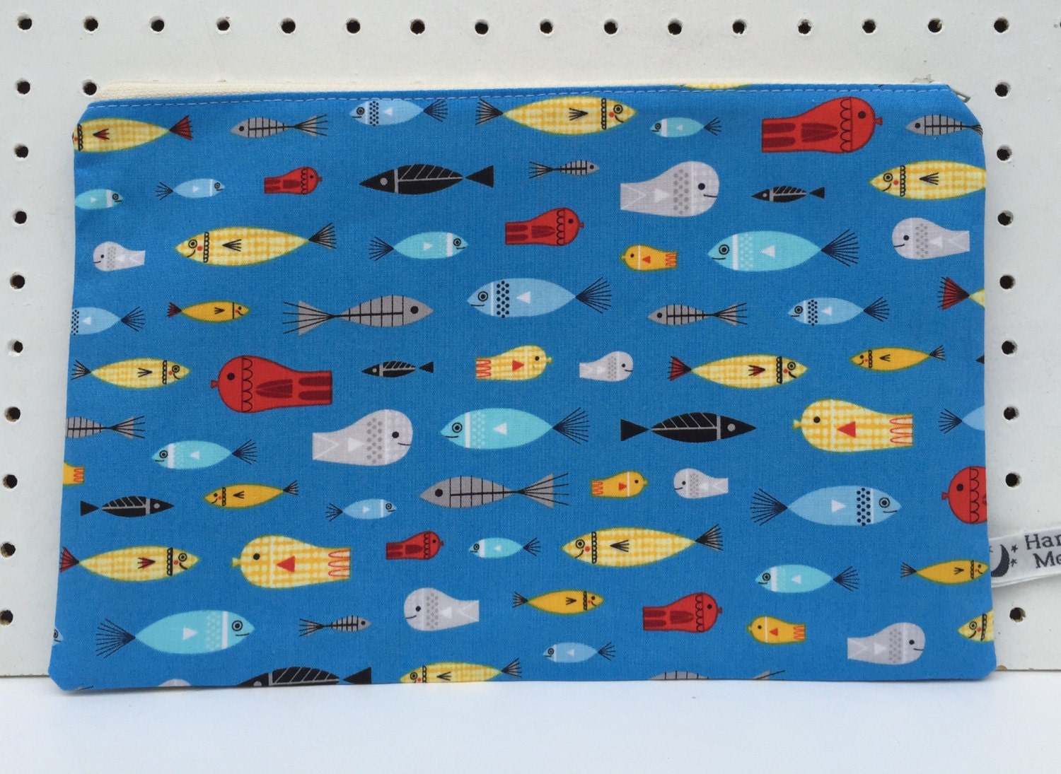 Fisch Stoff Multi Zweck Geldbörse, Kosmetiktasche, Reißverschluss-Etui, Handytasche, Kosmetik, Reißverschluss-Tasche, Geldbörse Fisch Stoff Multi Zweck Geldbörse, Kosmetiktasche, Reißverschluss-Etui, Handytasche, Kosmetik, Reißverschluss-Tasche, Geldbörse von MeelieMoon