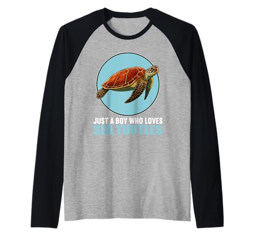 Herren Meeresschildkröten Meeresschildkröte Raglan von Meeresschildkröten Meeresschildkröte Tier Shop