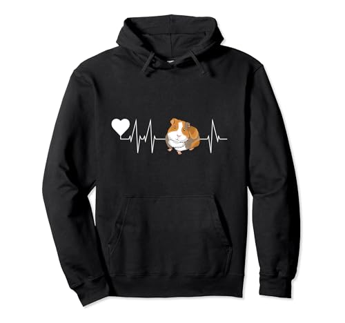 Herzschlag Meerschweinchen Mama Pullover Hoodie von Meerschwein & Haustier Shirts
