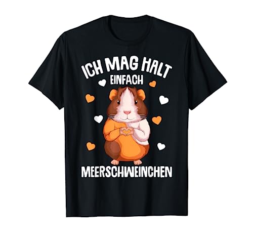 Ich mag halt Meerschweinchen Meerschwein Kinder Mädchen T-Shirt von Meerschwein & Meerschweinchen Geschenke