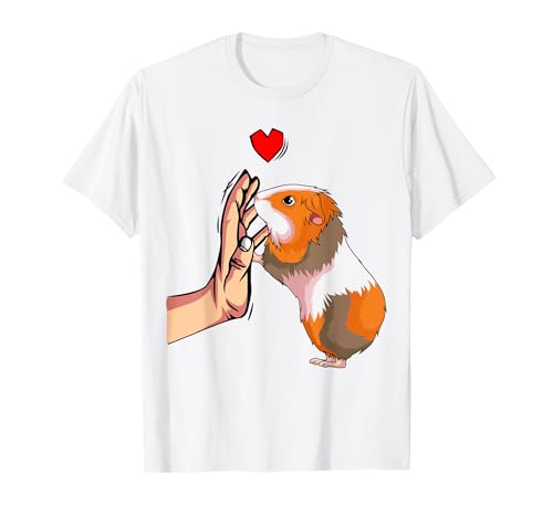 Meerschweinchen Liebe Meerschwein Mädchen Kinder Frauen T-Shirt von Meerschwein & Meerschweinchen Geschenke