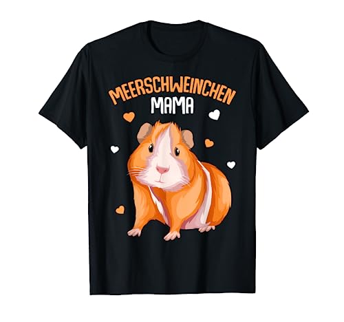 Meerschweinchen Mama Meerschwein Frauen Mädchen T-Shirt von Meerschwein & Meerschweinchen Geschenke