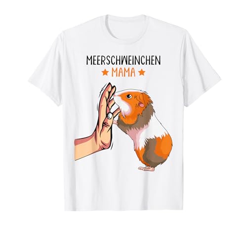 Meerschweinchen Mama Meerschwein Mädchen Frauen T-Shirt von Meerschwein & Meerschweinchen Geschenke