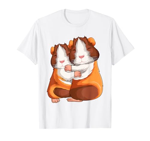 Meerschweinchen Meerschwein Mädchen Kinder Frauen T-Shirt von Meerschwein & Meerschweinchen Geschenke