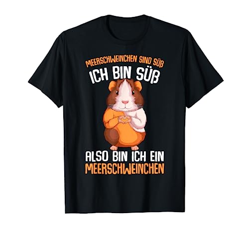 Meerschweinchen sind süß Meerschwein Kinder Mädchen Frauen T-Shirt von Meerschwein & Meerschweinchen Geschenke