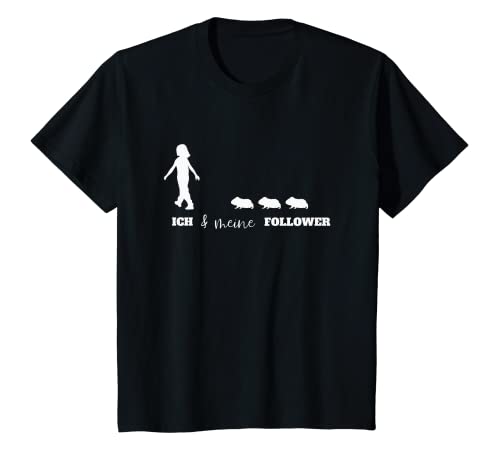 Kinder Ich und meine Follower Meeris Meerschweinchen T-Shirt Kinder Ich und meine Follower Meeris Meerschweinchen T-Shirt von Meerschweinchen Geschenkideen