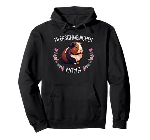 Meerschweinchen Mama Mutter Muttertag Haustier Meerschwein Pullover Hoodie von Meerschweinchen Kurzhaar Langhaar Crested