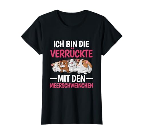 Meerschweinchen Spruch Kleidung Für Frauen Damen T-Shirt Schwarz XS Klassische Passform Kurzarm Rundhals Pull-On Meerschweinchen Spruch Kleidung Für Frauen Damen T-Shirt Schwarz XS Klassische Passform Kurzarm Rundhals Pull-On von Meerschweinchen Spruch Kleidung Für Frauen