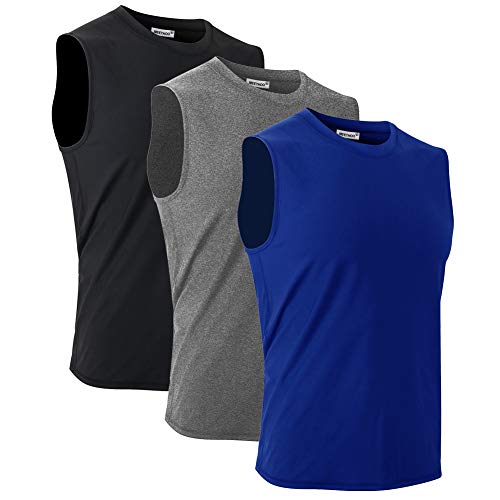 MeetHoo Herren T1 Hemd, Black+Gray+Blue, XXL von MeetHoo