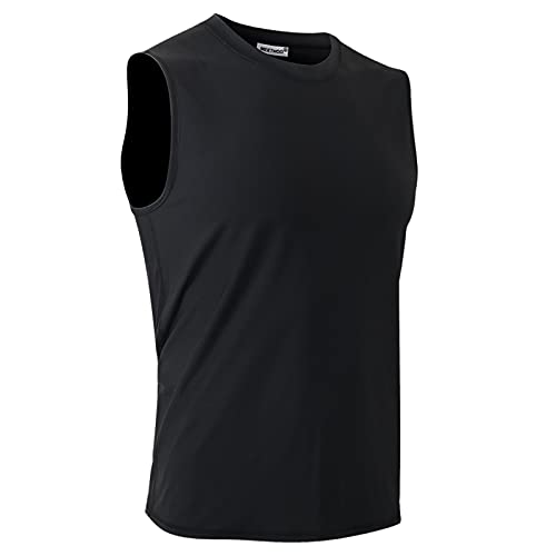 MeetHoo Herren Tank Top, Muskelshirts Tankshirt Ärmellose Shirt Achselshirt Schnelltrocknendes Unterhemd Gym Running für Männer von MeetHoo