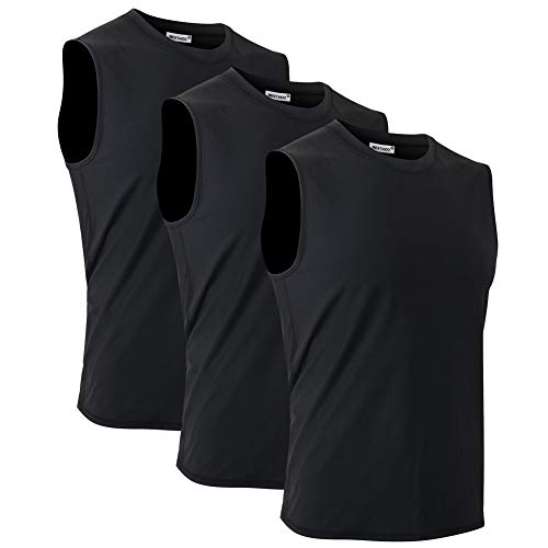 MeetHoo Herren Tank Top, Muskelshirts Tankshirt Ärmellose Shirt Achselshirt Schnelltrocknendes Unterhemd Gym Running für Männer von MeetHoo