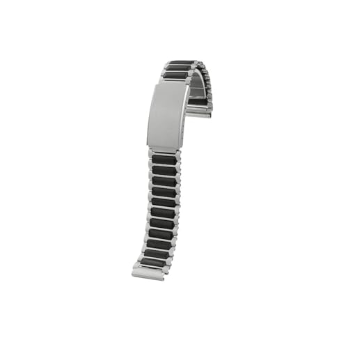 18mm Edelstahl-Uhrenarmband mit Faltschließe, passend for Casio A158 A159 A168 AE1200A 1300 1100 W-218 von Mefloar
