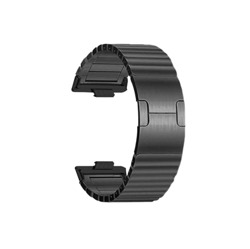 Luxuriöses Herren-Uhrenarmband aus Edelstahl, passend for Huawei Fit 3 4 Pro(Space grey,For Huawei Fit4Pro) von Mefloar