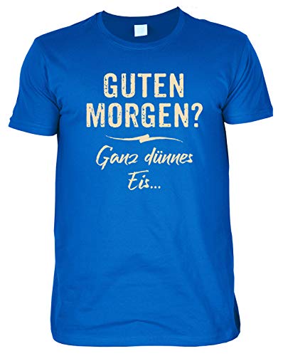 Lustiges Sprüche Shirt T-Shirt Bin da kann losgehen Geschenkartikel Fun Artikel für Herren Männer von Mega-Shirt