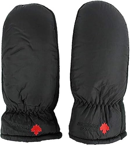 Mega Thermo Herren und Damen Fäustlinge Faushandschuhe mit Teddyfutter - bis -15°C - Innenseite Gefüttert - Damenhandschuhe - Herrenhandschuhe (L) von Mega Thermo