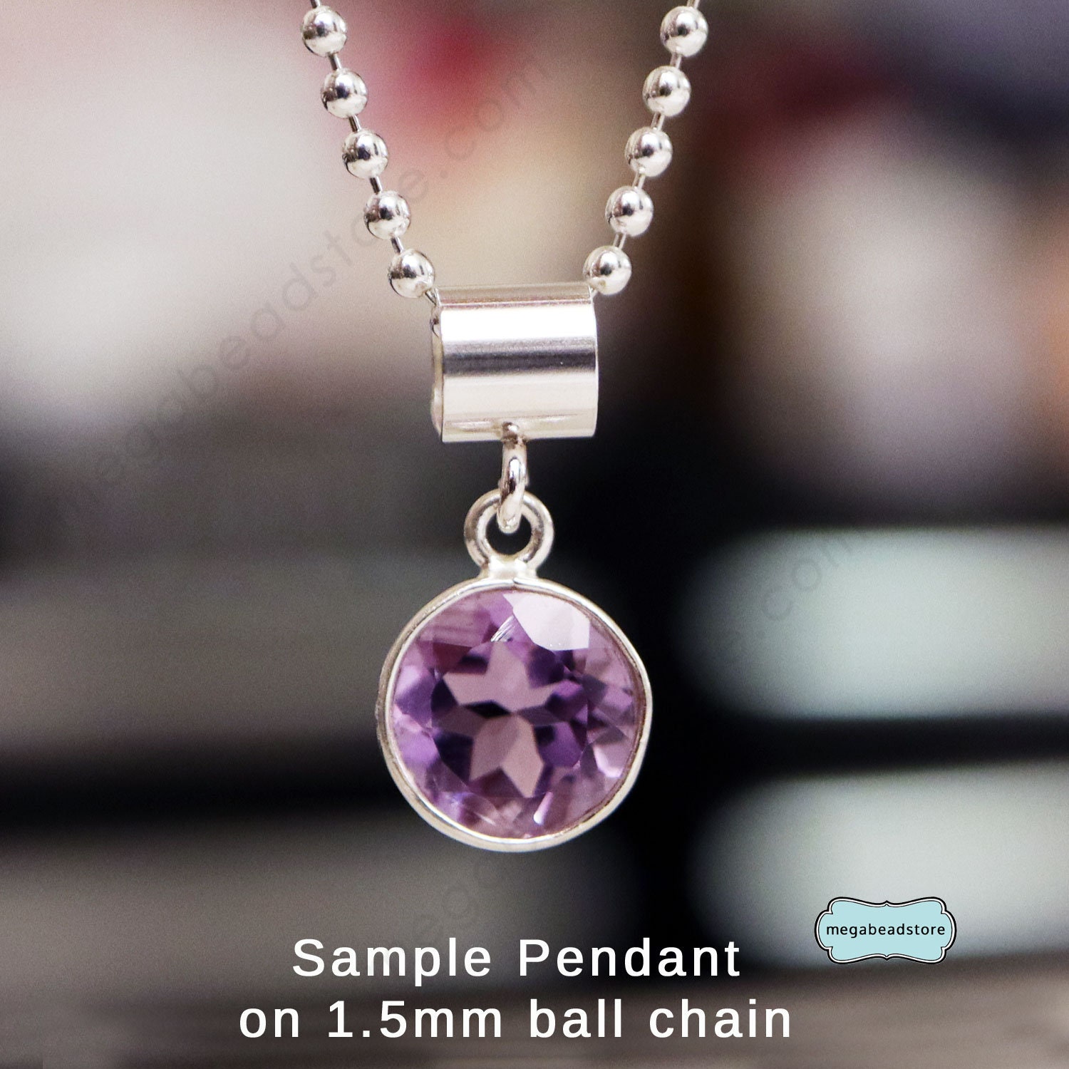 Amethyst Charm Anhänger Februar Geburtsstein F288Am Amethyst Charm Anhänger Februar Geburtsstein F288Am von MegaBeadStore