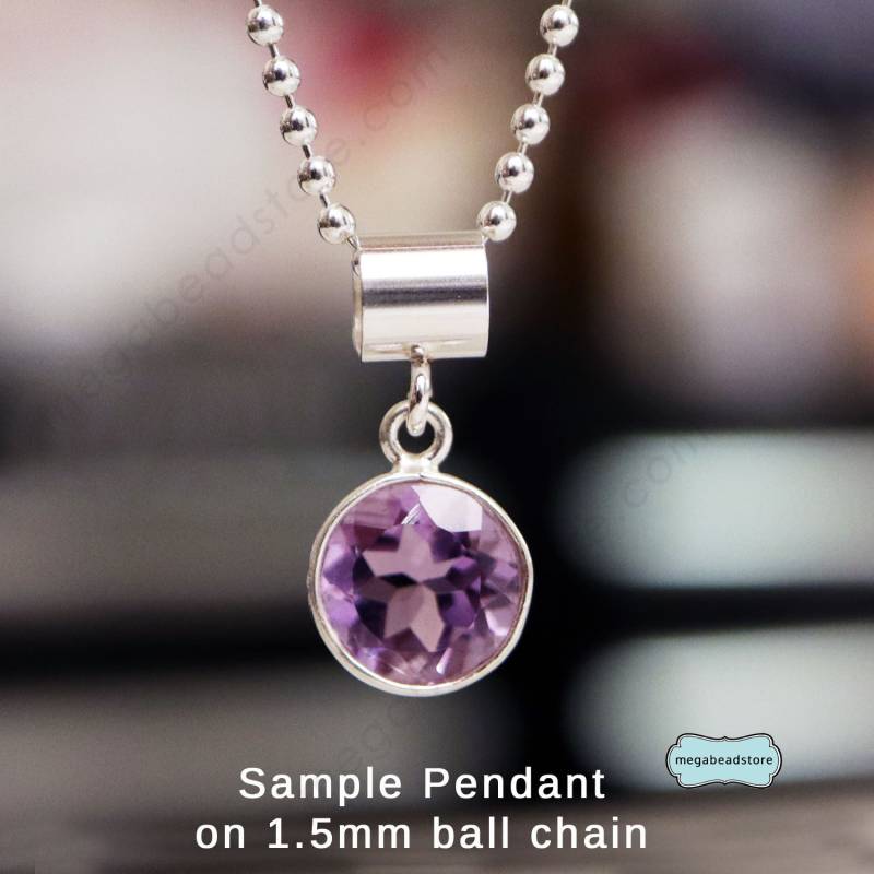 Amethyst Charm Anhänger Februar Geburtsstein F288Am Amethyst Charm Anhänger Februar Geburtsstein F288Am von MegaBeadStore