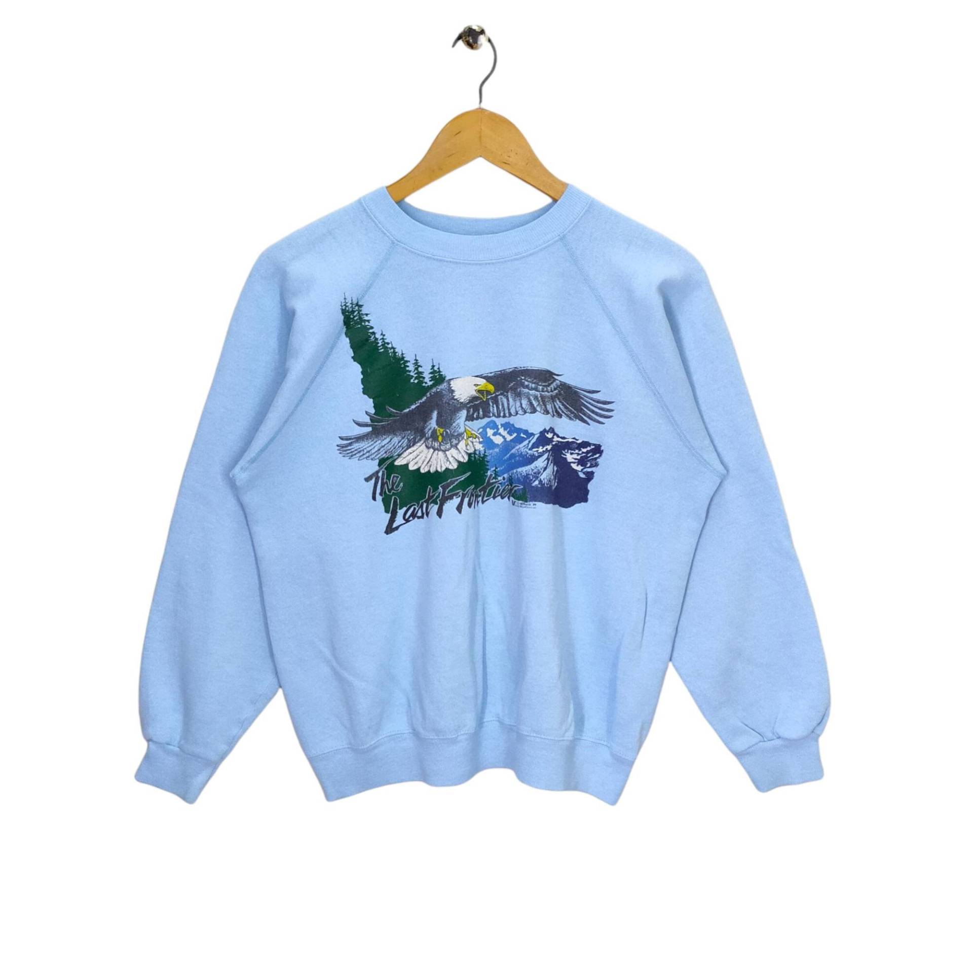 Vtg 80Er Adler Raglan Sweatshirt Große Vintage Hanes Pullover Crewneck Tier Grafik Island Sportwear Damen Größe L Vtg 80Er Adler Raglan Sweatshirt Große Vintage Hanes Pullover Crewneck Tier Grafik Island Sportwear Damen Größe L von MegaEmpire