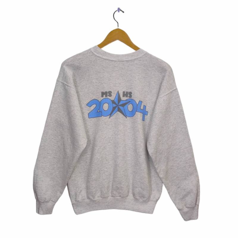 Y2K Hanes Sweatshirt Crewneck Medium Vintage The Legcy Sweater Pullover Größe M von MegaEmpire