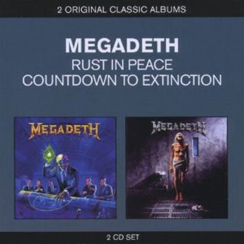 Megadeth 2in1 (Rust in Peace/Countdown To Extinction) CD multicolor von Megadeth