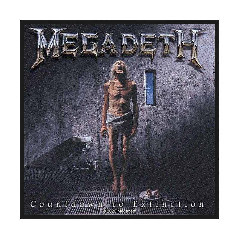 Megadeth Countdown To Extinction Patch multicolor von Megadeth