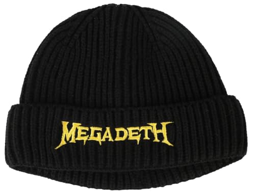 Megadeth Logo Unisex Mütze schwarz 100% Polyacryl Band-Merch, Bands, Musik von Megadeth