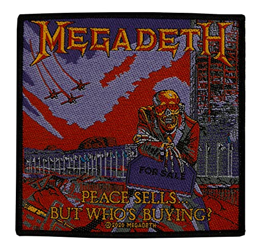 Megadeth Peace Sells Aufnäher Patch Gewebt & Lizenziert !! von Megadeth