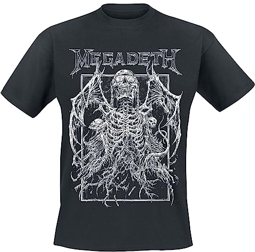 Megadeth Rising Männer T-Shirt schwarz S 100% Baumwolle Band-Merch, Bands, Nachhaltigkeit von Megadeth