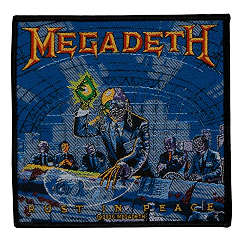 Megadeth Rust In Peace Aufnäher Patch Gewebt & Lizenziert !! von Megadeth