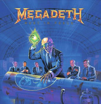 Megadeth Rust in peace CD multicolor von Megadeth