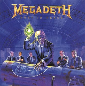 Megadeth Rust in peace LP multicolor von Megadeth