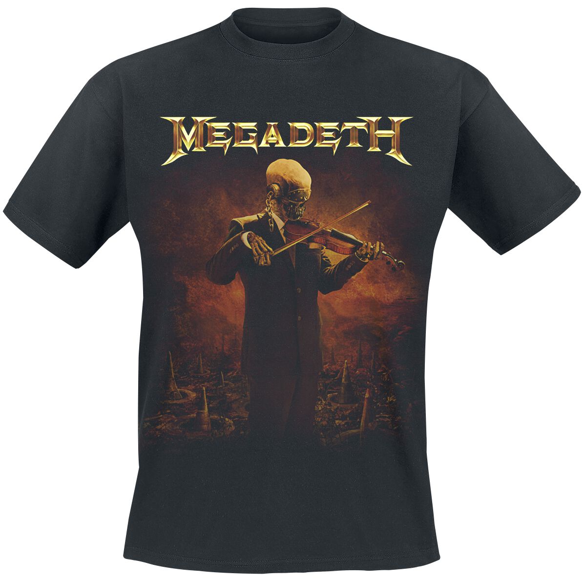 Megadeth T-Shirt - Symphony For Destruction - S bis XXL - für Männer - Größe S - schwarz  - Lizenziertes Merchandise! von Megadeth