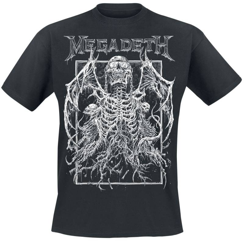 Megadeth T-Shirt - Vic Rising - XXL - für Männer - Größe XXL - schwarz  - Lizenziertes Merchandise! von Megadeth