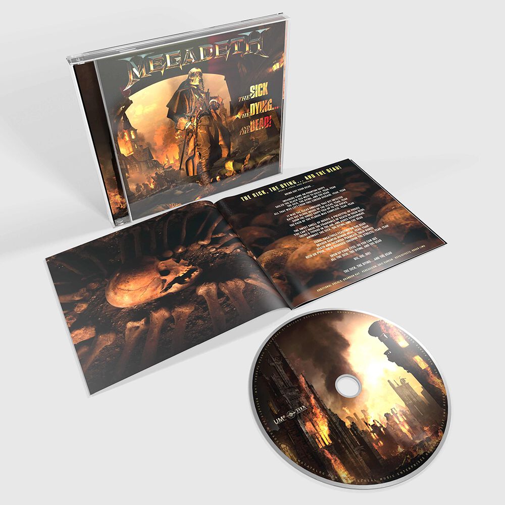 Megadeth The sick, the dying... and the dead! CD multicolor von Megadeth