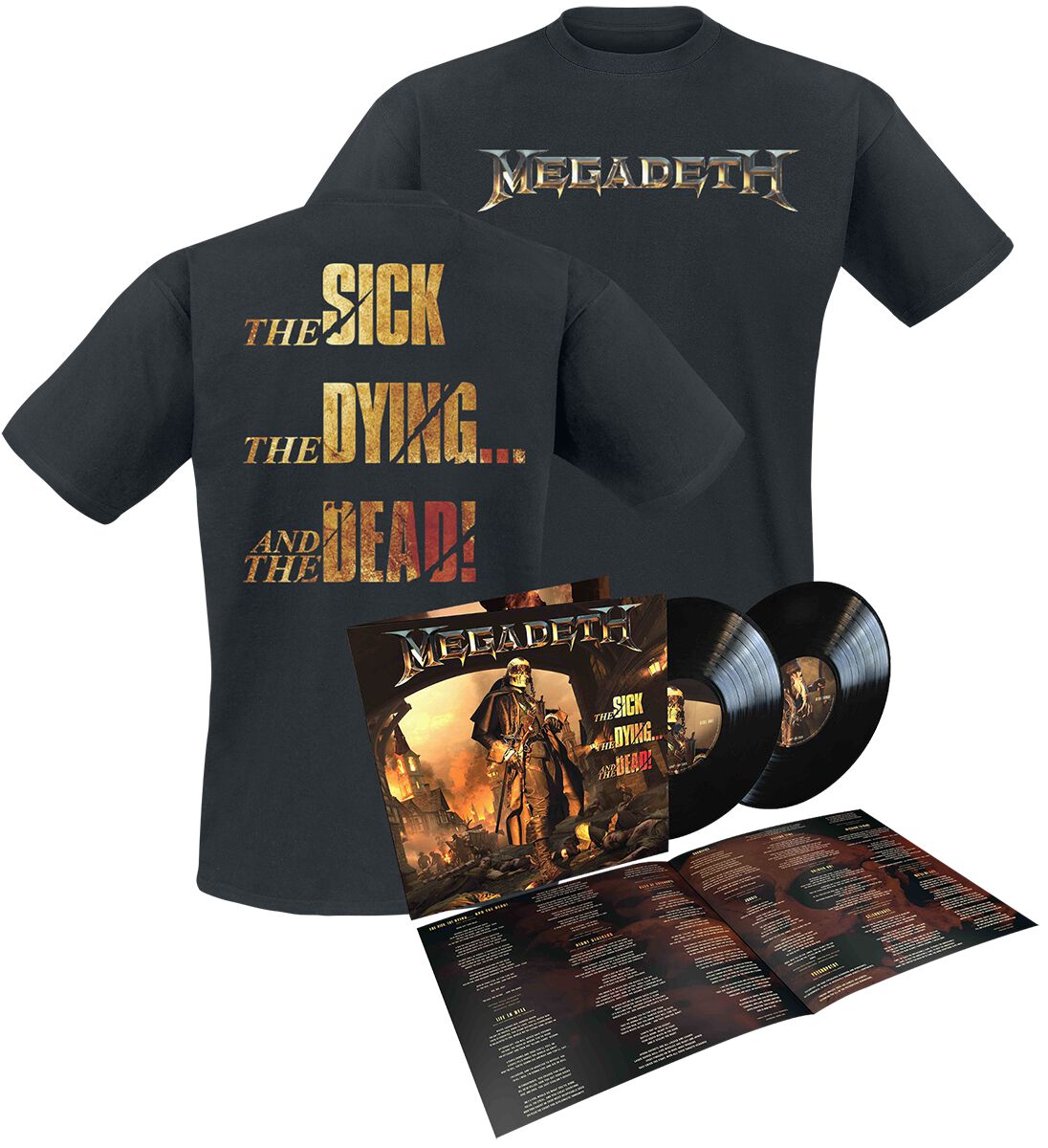 Megadeth The sick, the dying... and the dead! LP multicolor von Megadeth