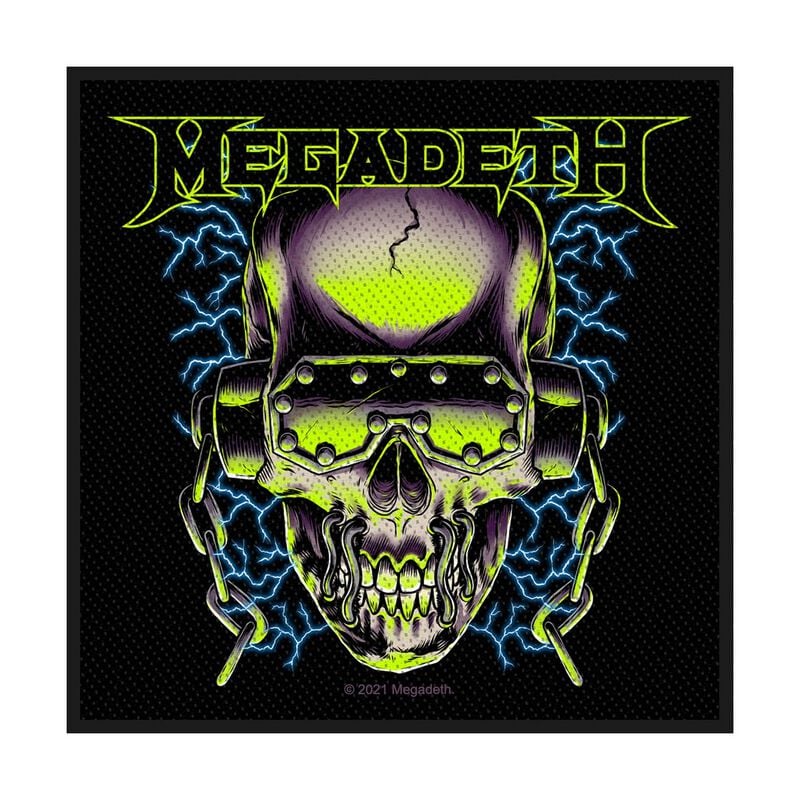 Megadeth Vic Rattlehead Patch multicolor von Megadeth