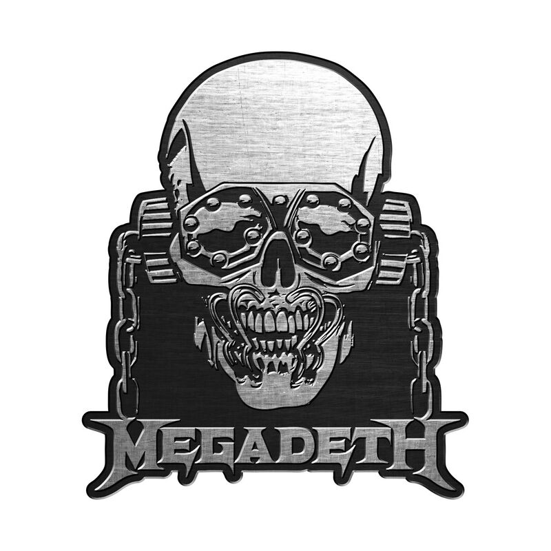 Megadeth Vic Rattlehead Pin silberfarben von Megadeth