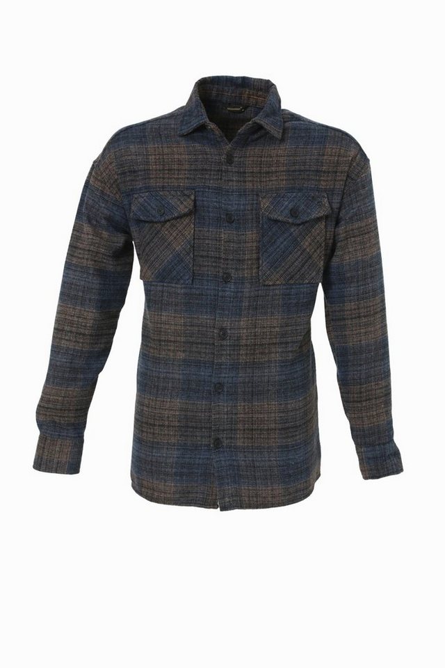 Megaman Jeans Flanellhemd Flanellhemd H-263 Flanellhemd Kariert Hemd Holzfällerhemd Herren von Megaman Jeans