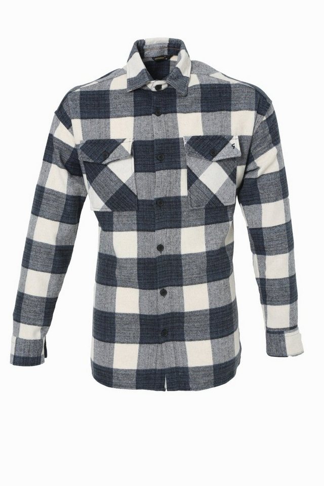 Megaman Jeans Flanellhemd Flanellhemd H-265 Flanellhemd Kariert Hemd Holzfällerhemd von Megaman Jeans