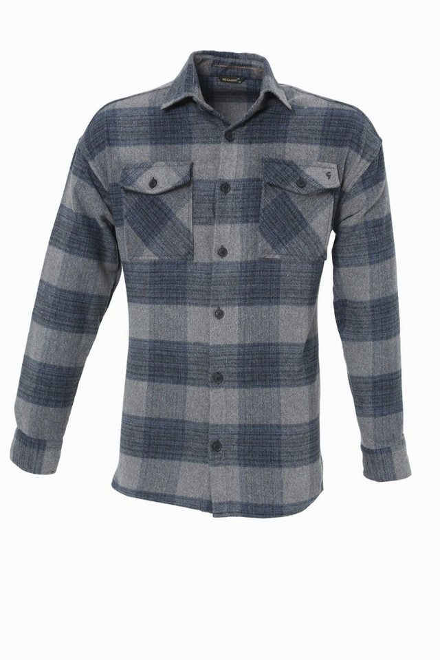 Megaman Jeans Flanellhemd Flanellhemd H-265 Flanellhemd Kariert Hemd Holzfällerhemd von Megaman Jeans