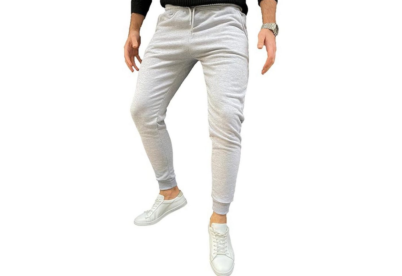 Megaman Jeans Jogginghose Herren Outdoor Jogginghose Sweatparts Trainingshose Fitness Slim Fit von Megaman Jeans