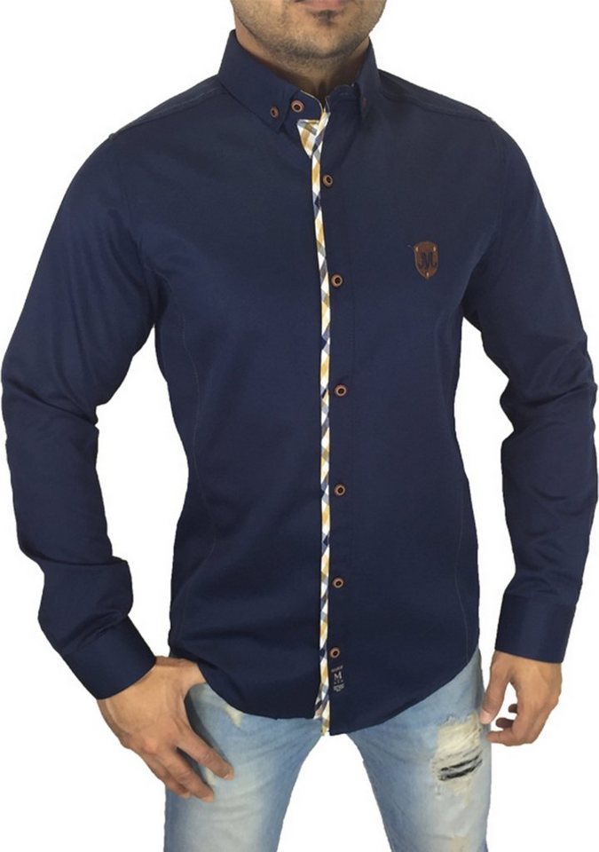 Megaman Jeans Langarmhemd Patches Kariert Hemd Button Down Outdoor Casual Style Megaman Jeans Langarmhemd Patches Kariert Hemd Button Down Outdoor Casual Style von Megaman Jeans